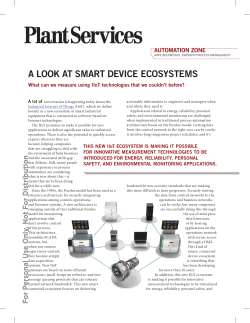 A Look at Smart Device Ecosystems