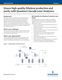 Application Note: Ethylene Production - Purity