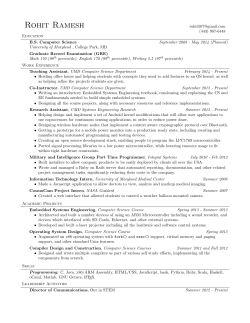 http://www.cs.umd.edu/~rohit/resume.pdf