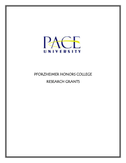 Application for $1,000 Research Grant