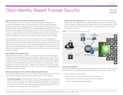 Identity Firewall