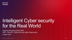 Cisco Security Overview