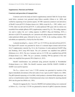 Supplementary information