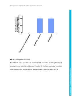 Supplementary information