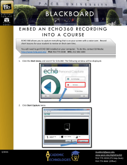 Embedding Echo360