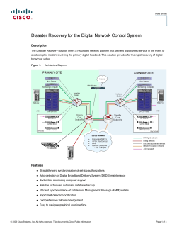 Disaster Recovery (英文)