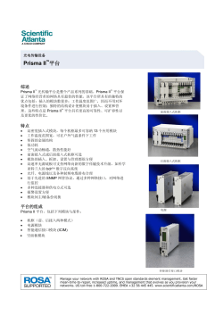 Prisma II 平台 (中文)