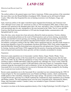 Gasconade River Watershed Land Use