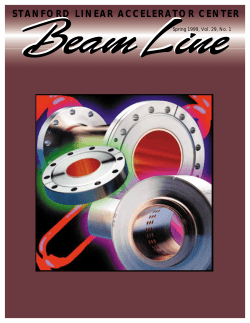 BeamLine 29, No. 1, p 21-25 (1999)