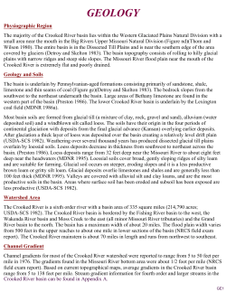 Crooked River Geology