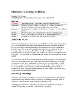 Information Technology and Ethics.doc
