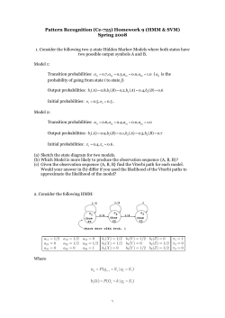 PatternRecognitionHW9 (HMM&SVM).pdf