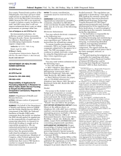 Federal Register notice