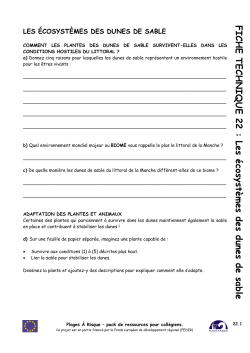 FICHE TECHNIQUE 22