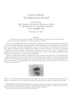 this CERN colloquium talk