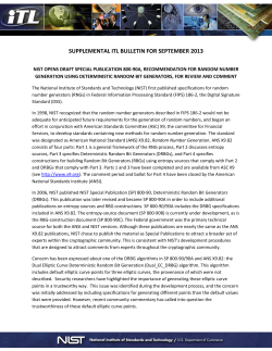 Bulletin