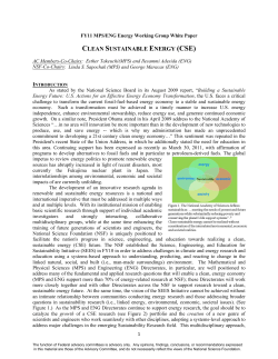 MPSAC Energy White Paper