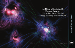 NSB-09-55, Building a Sustainable Energy Future
