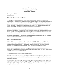 MPSAC Minutes from June 17, 2010