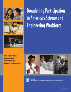 CEOSE 2004 Report