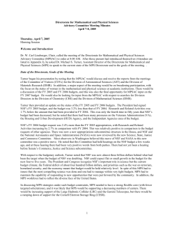 Minutes of April 7-8 2005 Meeting