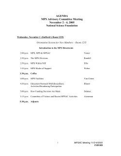 Agenda