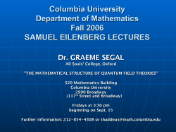 The Mathematical Structure of Quantum Field Theories