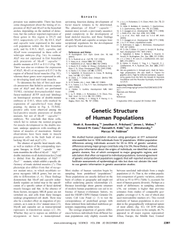 Rosenberg et al., (2002)