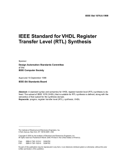 IEEE Standard for VHDL Register Transfer Level RTL Synthesis.pdf