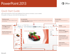 PowerPoint 2013