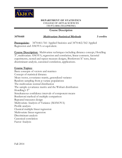 668 MULTIVARIATE STATISTICAL METHODS