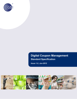 http://www.gs1.org/docs/gsmp/b2c/Digital_Coupon_Management_i1.pdf