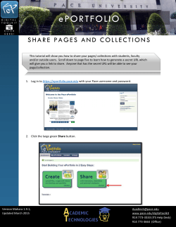 How to Share Pages and Collections