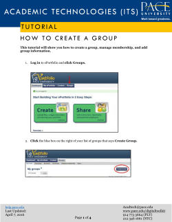 Creating a Group
