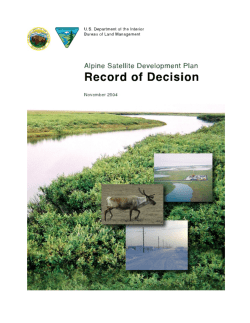 Complete Record of Decision (ROD), 684 KB