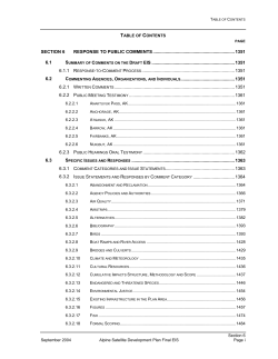 Section 6 Response to Public Comments (1210 KB)