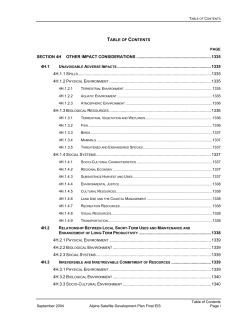Section 4H Other Impact Considerations (121 KB)