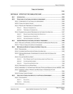 Section 4G Effects of the Cumulative Case (830 KB)