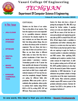 TECHGYAN - Volume 02 - Issue 02 - December 2010