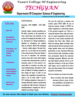 TECHGYAN- Volume 03 - Issue 02 - December 2011