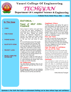 TECHGYAN - Volume 06 - Issue 03 - July 2014
