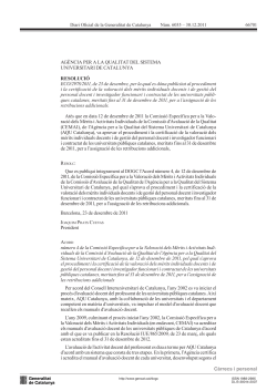 resoluci ECO/2978/2011