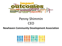 Conversation Starter: Penny Shimmin, Newhaven Community Development Association [PPTX 186.65KB]