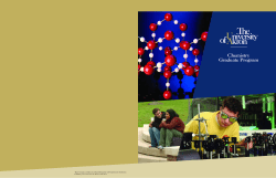 Graduate Brochure, retro