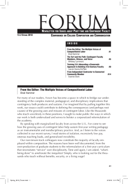 Training 2.0: Advocating a Grassroots Approach to Building 21 st -Century Faculty