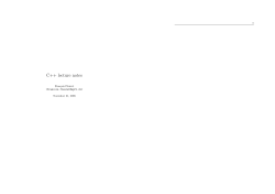 An introduction with more about UNIX, for scientists