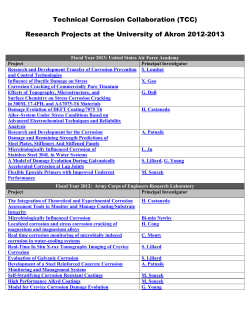 TCC Projects 2010-2013