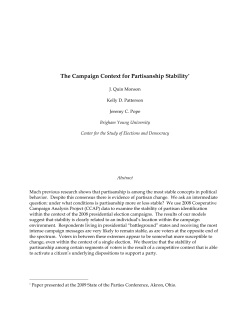 MonsonPartisanStability StateofthePartiesconffinal