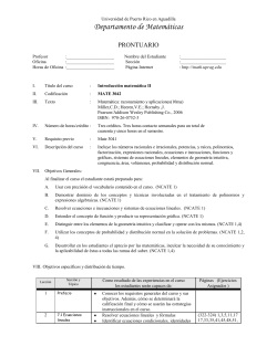 Mate 3042 Introducci n Matem tica II