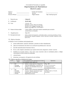 Mate 3032 C lculo II